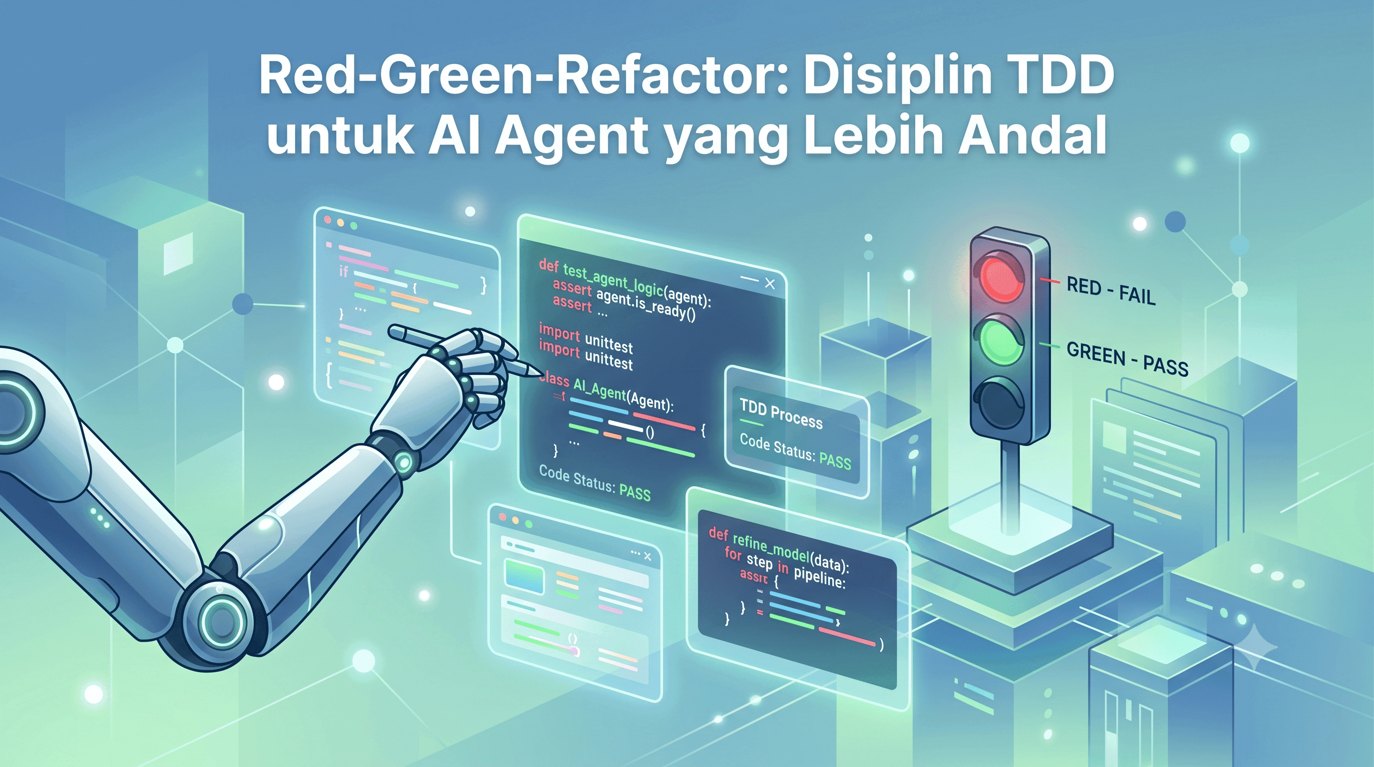 Red-Green-Refactor: Disiplin TDD untuk AI Agent yang Lebih Andal