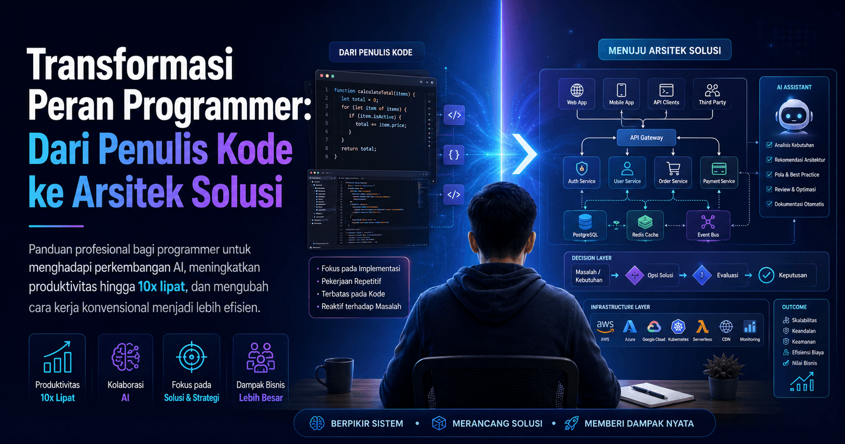 Transformasi Peran Programmer: Dari Penulis Kode ke Arsitek Solusi